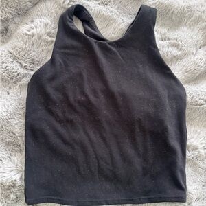 Athleta Girl black Tank Top - 2 available XS and L 6 and 12